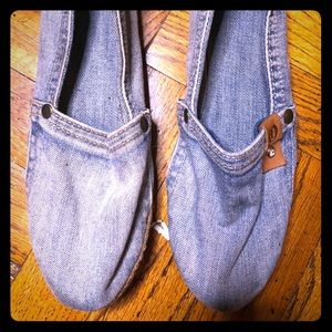 Denim Gaucho. Toms inspire style shoes